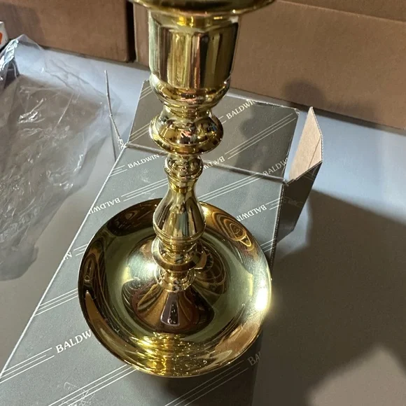 Baldwin Brass Vintage Saucer Base Candlestick - 7"
NO. 7257.030 - Picture 7 of 7